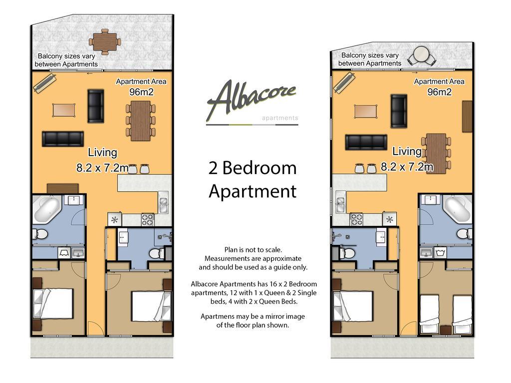 Albacore Apartments Merimbula Rom bilde